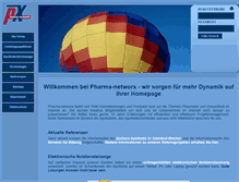 Tablet Screenshot of pharma-networx.de